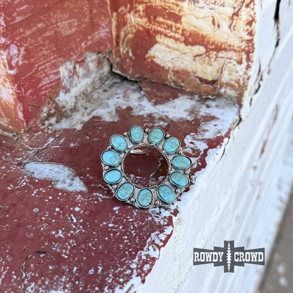Panhandle Circle Wild Rag Scarf Slide Ring Tee Clip